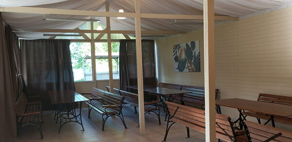 Большая беседка в Новоалександрово