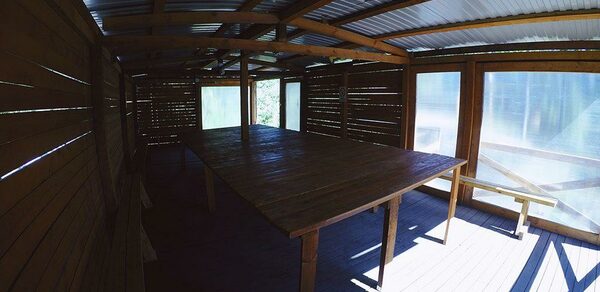 Большая летняя беседка вместимостью до 35 человек в Озерках