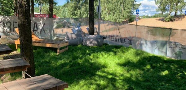 Беседка в стиле ЛОФТ для шашлыка и отдыха