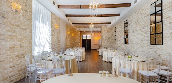 Loft Banket. Светлый зал для банкета 