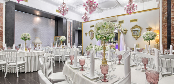 Le Glamour. Банкетный зал в стиле ампир