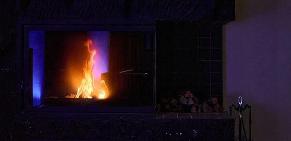 OMEGA LOFT. Лофт с террасой и камином 