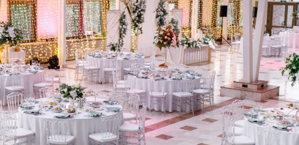 Президент отель. Банкетный зал с прозрачным потолком