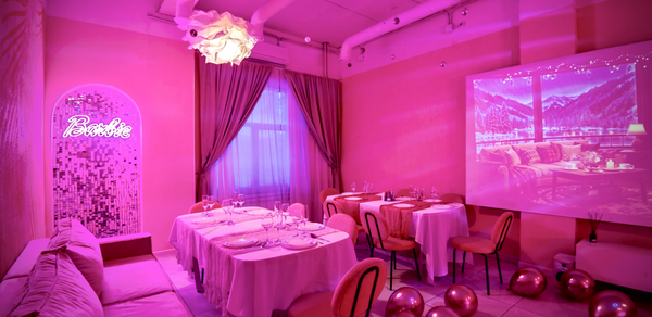 Barbie. Розовый лофт с диско-шаром, фотозоной и караоке
