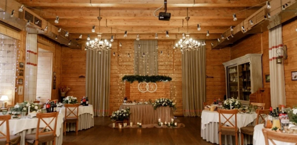 Лапландия. Банкетный зал в скандинавском стиле