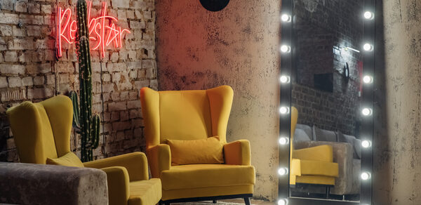 Рокстар. Брутальный лофт с рок атрибутикой