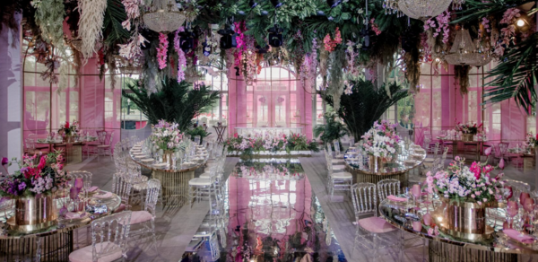 Вилла Ротонда. Роскошный банкетный зал в загородном отеле