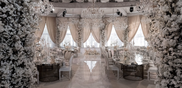 Вилла Ротонда. Роскошный банкетный зал в загородном отеле