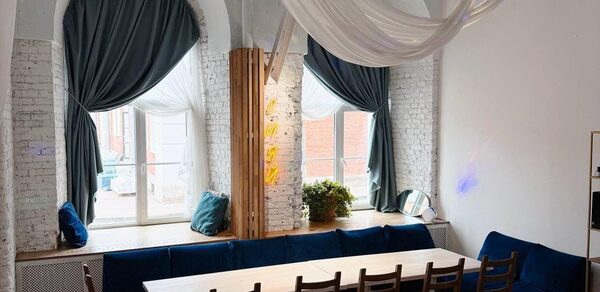 Малый светлый лофт для мероприятий