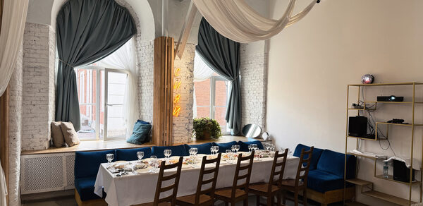 Малый светлый лофт для мероприятий