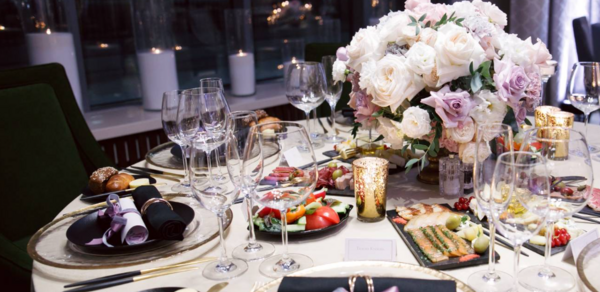 Lahta Plaza. Роскошный банкетный зал