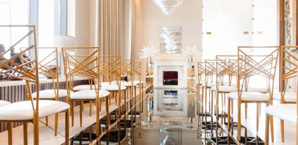 Lahta Plaza. Роскошный банкетный зал