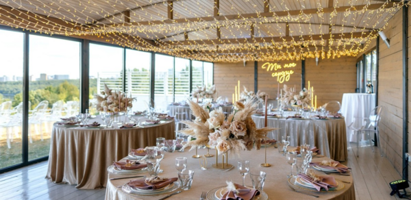 Среда. Банкетный зал в загородном комплексе