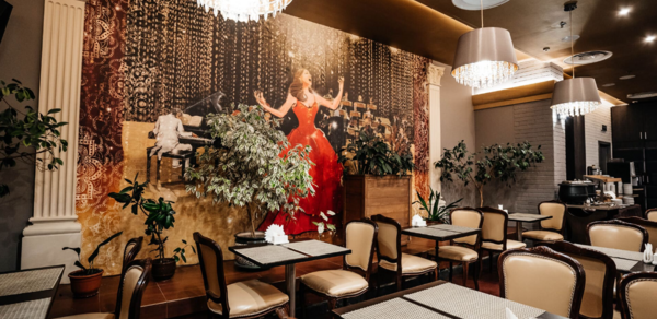 Bon Voyage. Банкетный зал в ресторане