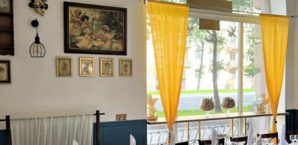 Бульвар на Стачек. Банкетный зал с брамантовыми окнами