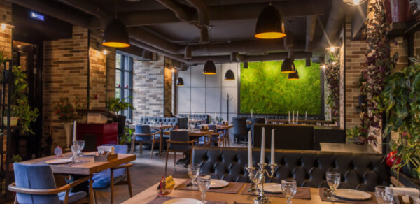 Гранат Black Кафе. Банкетный зал с баром