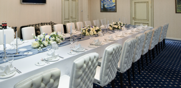 VIP Dorchester. Банкетный зал с английским интерьером 