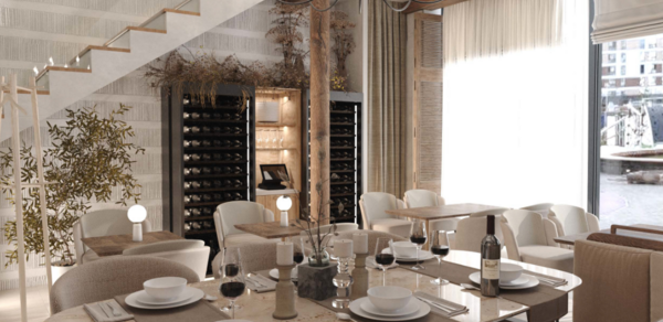 Ама. Банкетный зал с дизайнерским интерьером 