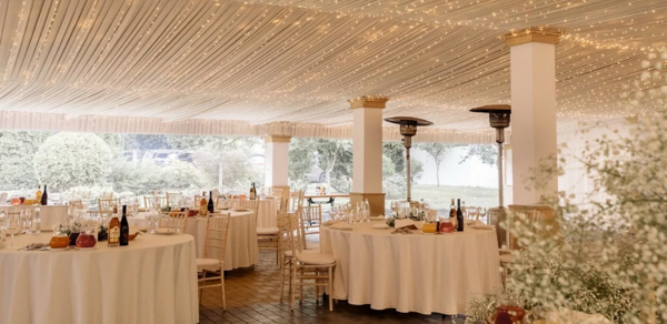 Villa Arcobaleno. Панорамная веранда для банкетов