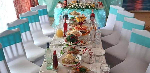 Белые ночи. Светлый банкетный зал в восточном стиле