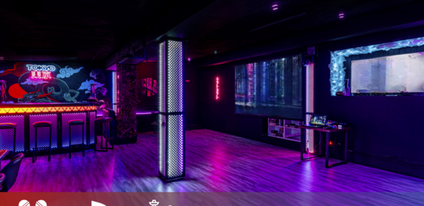 LoftForParty (ЛофтФорПати). Японский киберпанк в неоновом стиле