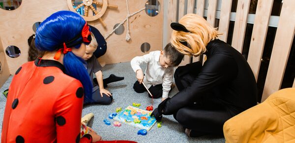 Просторный лофт для семейных мероприятий