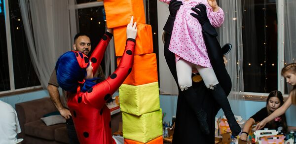 Просторный лофт для семейных мероприятий