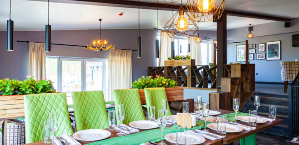 Shale. Двухуровневый банкетный зал