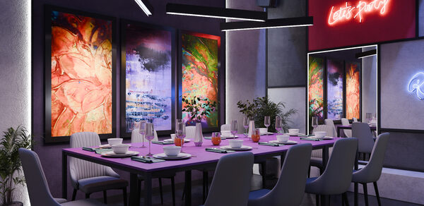 Лофт-центр Б69. Зал Киберпанк с верандой на крыше