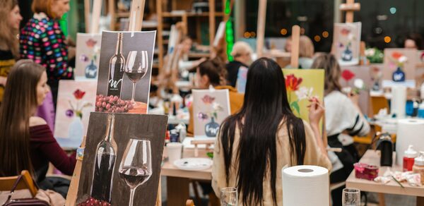 Художественная лофт-студия под закрытие