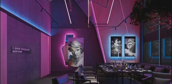 Лофт в индустриальном стиле с верандой на крыше