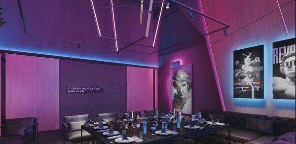 Лофт в индустриальном стиле с верандой на крыше