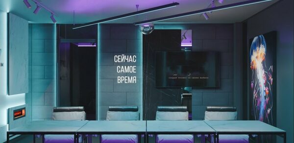 Океан. Лофт с морской атмосферой с верандой на крыше
