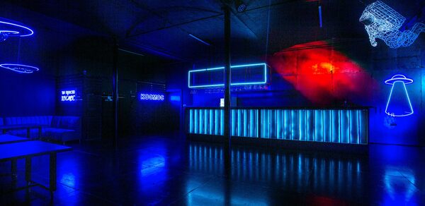 Лофт с космическим дизайном