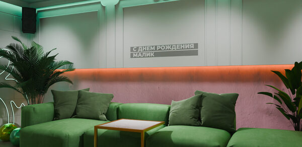 Лофт-центр Б69. Зал Мята с верандой на крыше