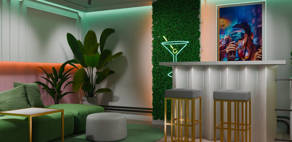 Лофт-центр Б69. Зал Мята с верандой на крыше