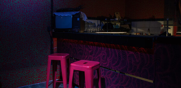 Лофт в стилистике видео-салона