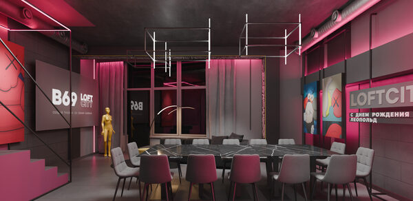ИглуЛофт. Love is. Лофт с футуристичным интерьером