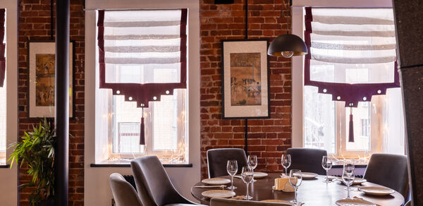 Просторный лофт с восточными элементами 