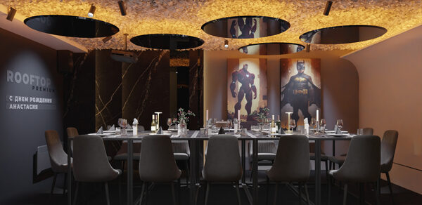 ИглуЛофт. Зал Тёмный рыцарь