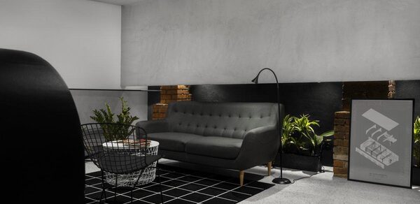 Светлое пространство в современном стиле