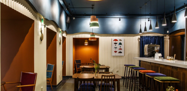 Shortlist Books & Spirits. Банкетный зал