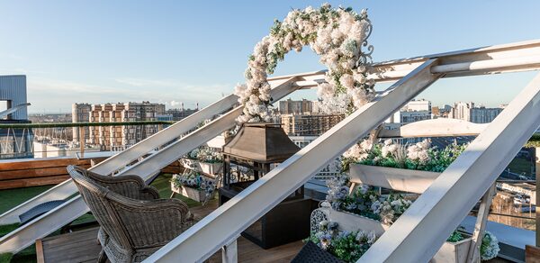 Пространство с сауной на крыше "На высоте" 