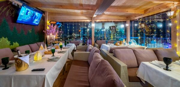 Пространство с сауной на крыше "На высоте" 