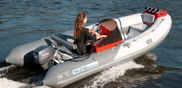 Четырёхместный РИБ катер