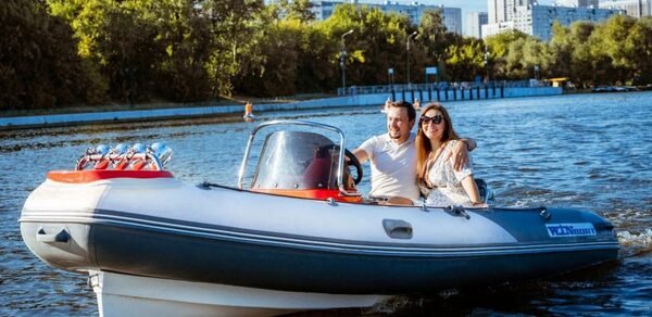 Четырёхместный РИБ катер