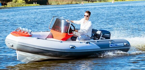 Четырёхместный РИБ катер