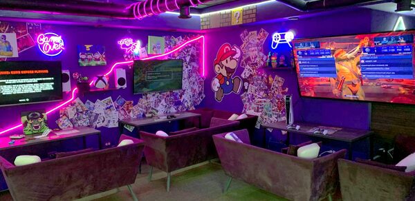 Красочный лофт-зал в Мытищах