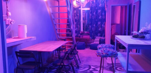 Двухуровневый лофт для камерных мероприятий