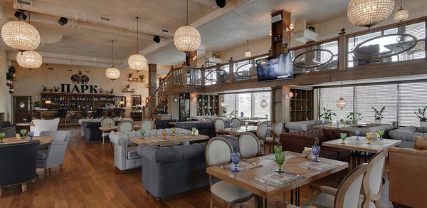 The Park. Двухуровневый банкетный зал